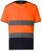 Orange/Navy Colour Sample