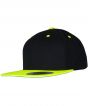 Black/Neon Yellow Colour Sample