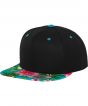 Black/Aqua Colour Sample